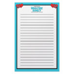 I Rescued a Miniature Donkey (Female Donkey) Stationery Design