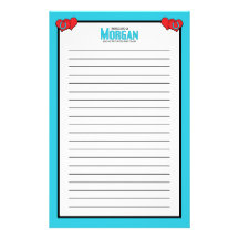 I Rescued a Morgan (Male Horse) Personalized Stationery