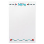 I Rescued a Papi-Poo (Female) Dog Adoption Design stationery