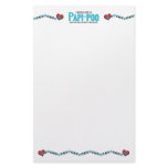 I Rescued a Papi-Poo (Male) Dog Adoption Design stationery
