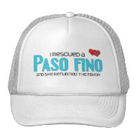 I Rescued a Paso Fino (Female Horse) Trucker Hats