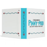 I Rescued a Pinny-Poo (Male) Dog Adoption Design binders