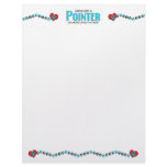 I Rescued a Pointer (Male Dog) Custom Letterhead