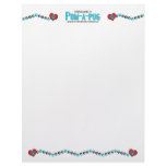 I Rescued a Pom-A-Pug (Female) Dog Adoption Design Letterhead