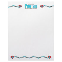 I Rescued a Pom-Shi (Female) Dog Adoption Design Letterhead Template