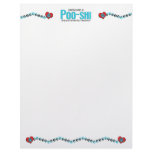 I Rescued a Poo-Shi (Female) Dog Adoption Design letterhead