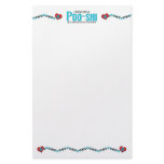 I Rescued a Poo-Shi (Female) Dog Adoption Design stationery