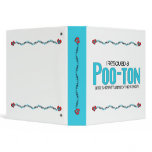I Rescued a Poo-Ton (Female) Dog Adoption Design binders