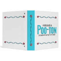 I Rescued a Poo-Ton (Male) Dog Adoption Design Binder