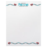 I Rescued a Pug-A-Mo (Male) Dog Adoption Design Customized Letterhead