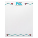 I Rescued a Pug (Male Dog) Letterhead Template