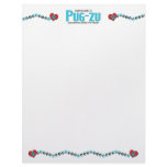 I Rescued a Pug-Zu (Male) Dog Adoption Design Letterhead Template
