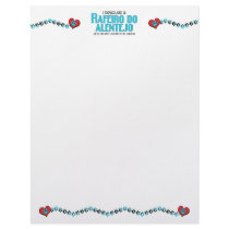 I Rescued a Rafeiro do Alentejo (Male Dog) Custom Letterhead