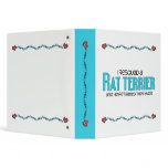I Rescued a Rat Terrier (Male Dog) Vinyl Binders