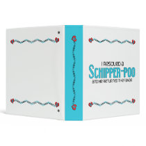 I Rescued a Schipper-Poo (Male) Dog Adoption Binder