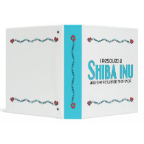 I Rescued a Shiba Inu (Female Dog) Binder