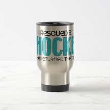 I Rescued a Shocker (Male) Dog Adoption Design Coffee Mugs