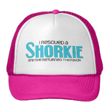 I Rescued a Shorkie (Female) Dog Adoption Design Trucker Hats