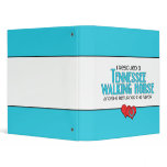 I Rescued a Tennessee Walking Horse (Female Horse) Vinyl Binder