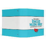 I Rescued a Tennessee Walking Horse (Male Horse) Vinyl Binder