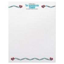 I Rescued a Toy Manchester Terrier (Male Dog) Letterhead