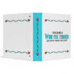 I Rescued a Wire Fox Terrier (Male Dog) binders