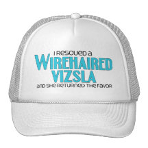 I Rescued a Wirehaired Vizsla (Female Dog) Mesh Hats
