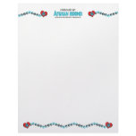 I Rescued an Afghan Hound (Female Dog) Customized Letterhead