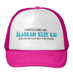 I Rescued an Alaskan Klee Kai (Male Dog) Trucker Hat