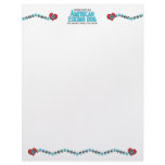 I Rescued an American Eskimo Dog (Male Dog) Customized Letterhead