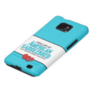 I Rescued an American Saddlebred (Female Horse) Samsung Galaxy S Case