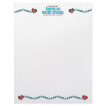 I Rescued an American Water Spaniel (Male Dog) Custom Letterhead