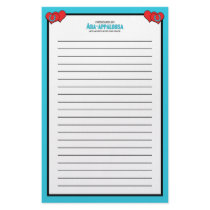 I Rescued an Ara-Appaloosa (Male Horse) Custom Stationery