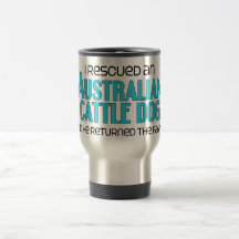 I Rescued an Australian Cattle Dog (Male Dog) Mug