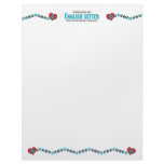 I Rescued an English Setter (Female Dog) Custom Letterhead