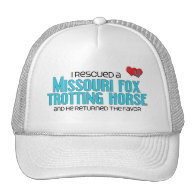 I Rescued Missouri Fox Trotting Horse (Male Horse) Trucker Hats
