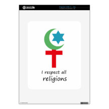 i respect all religions.png skins for iPad