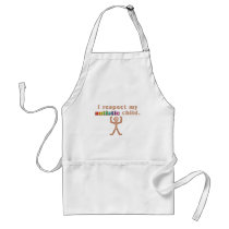 I Respect My Autistic Child Apron