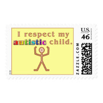 I Respect My Autistic Child Stamps