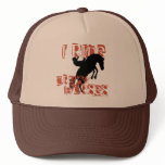 I Ride Crazy Horses Mesh Hat