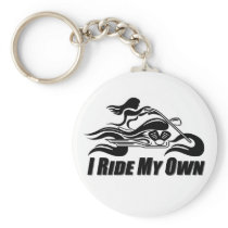 I Ride My Own - Keychain keychains