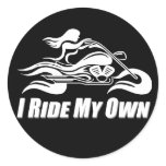 I Ride My Own - Sticker