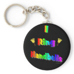 I Ring Handbells Key Chain