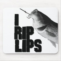 I RIP LIPS Mouse Pad mousepads