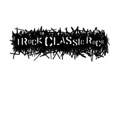 I Rock Classic Rock T-shirt by crazycoolmusic