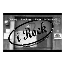 "i Rock" from Blue Collar Label posters by bluecollarlabel "i Rock" from Blue Collar Label posters