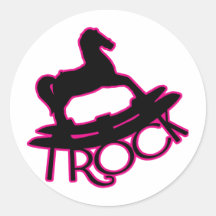 i RoCk HoT PiNk Sticker