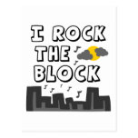 I Rock The Block Postcards