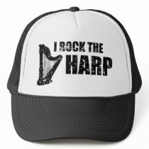 I Rock The Harp hats by pbclothing I Rock The Harp hats