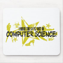 I ROCK THE S#%! - COMP SCI MOUSE PAD